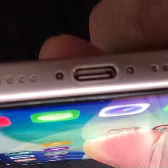 Apple iPhone with Black and Gold Accents - Picture 5 of 9